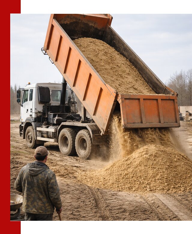 Аренда самосвала 20 тонн для перевозки грузов в Рубцовске