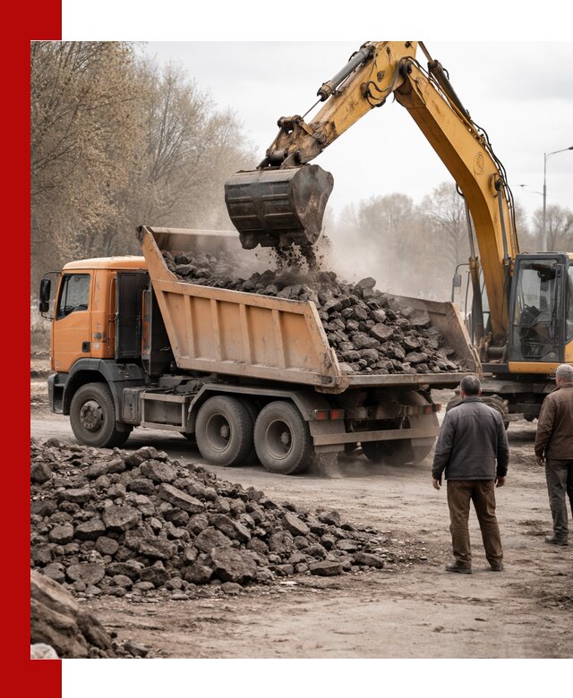 Вывоз асфальта и асфальтового покрытия в Рубцовске