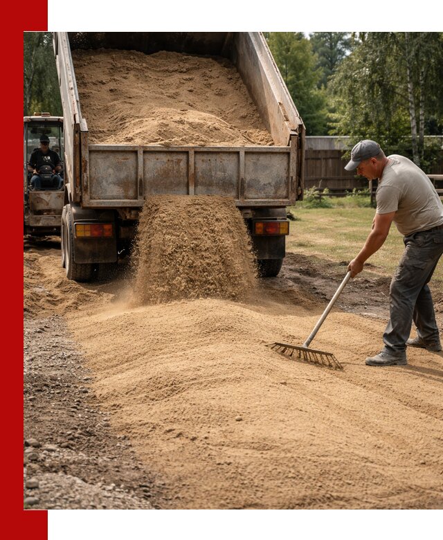 Отсыпка участка песком в Рубцовске быстро и качественно