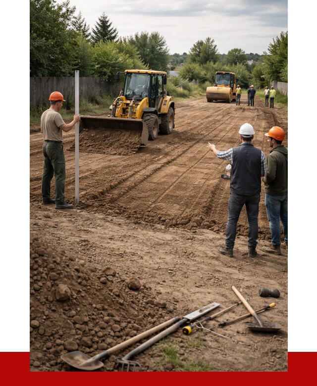 Планировка участка грунтом в Рубцовске от 4551 р ПРОНЕРУДРбц