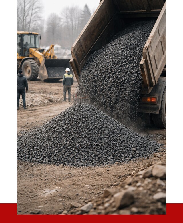 Асфальтовая крошка в Рубцовске с доставкой от 1820 р. | ПРОНЕРУДРбц